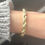 Thumbnail: Yellow Gold Rope Chain Bracelet