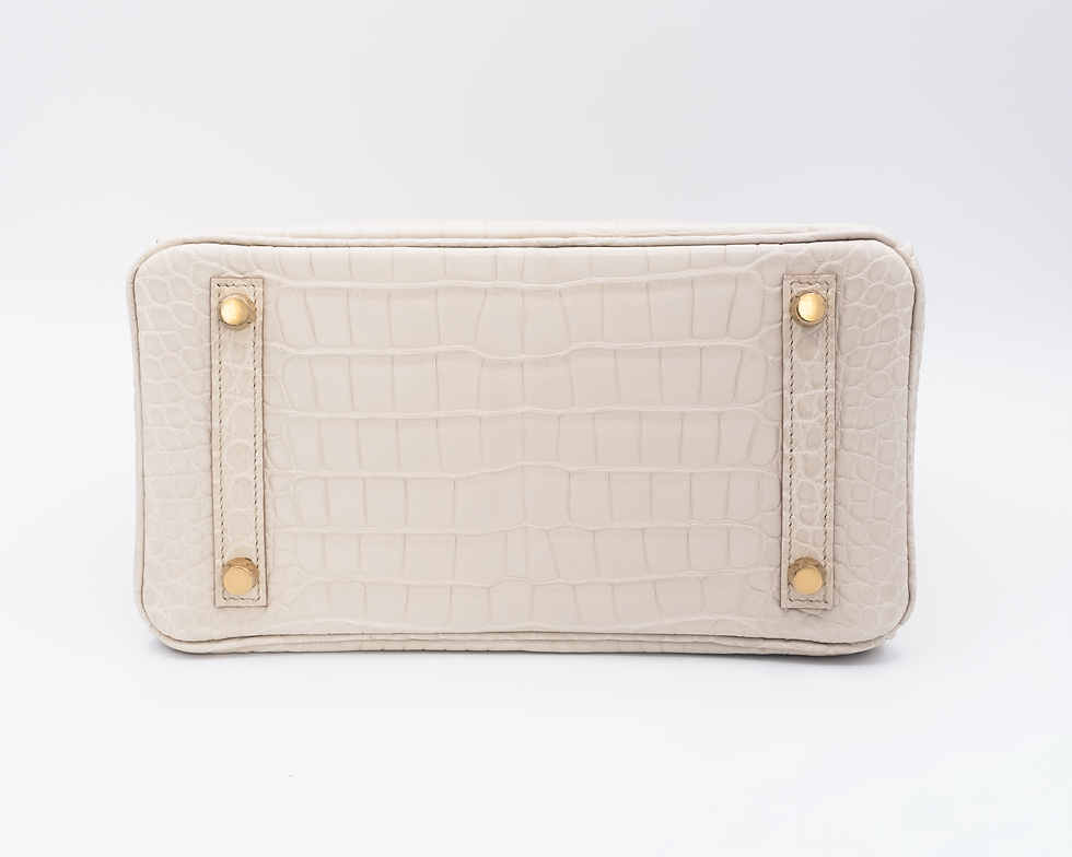 Thumbnail: Hermes Birkin 25 Beton Matte Alligator