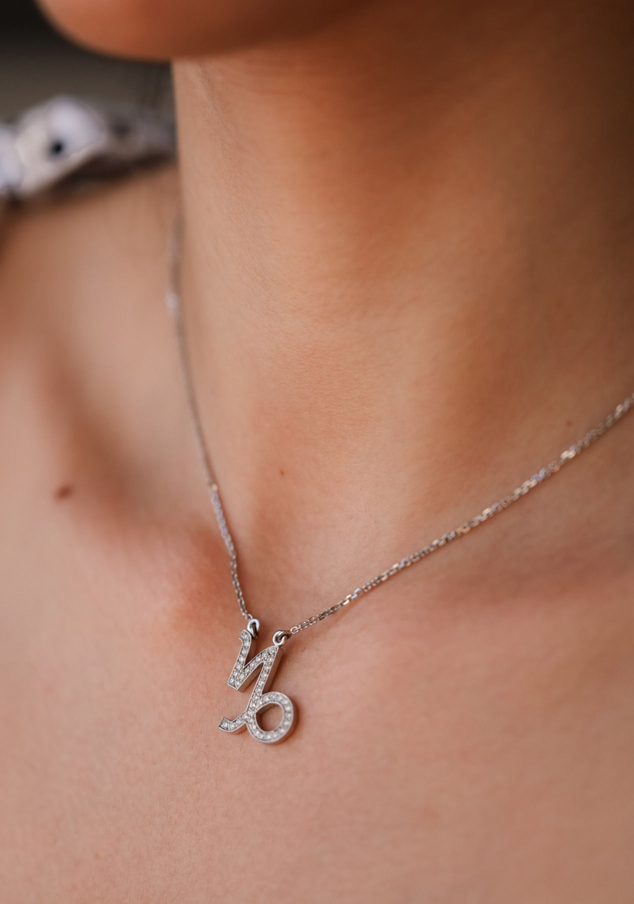 Capricorn Diamond Pendant 0.85 cts.