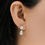 Thumbnail: Lab-Grown Pear Drop Diamond Earrings 4.92 cts.