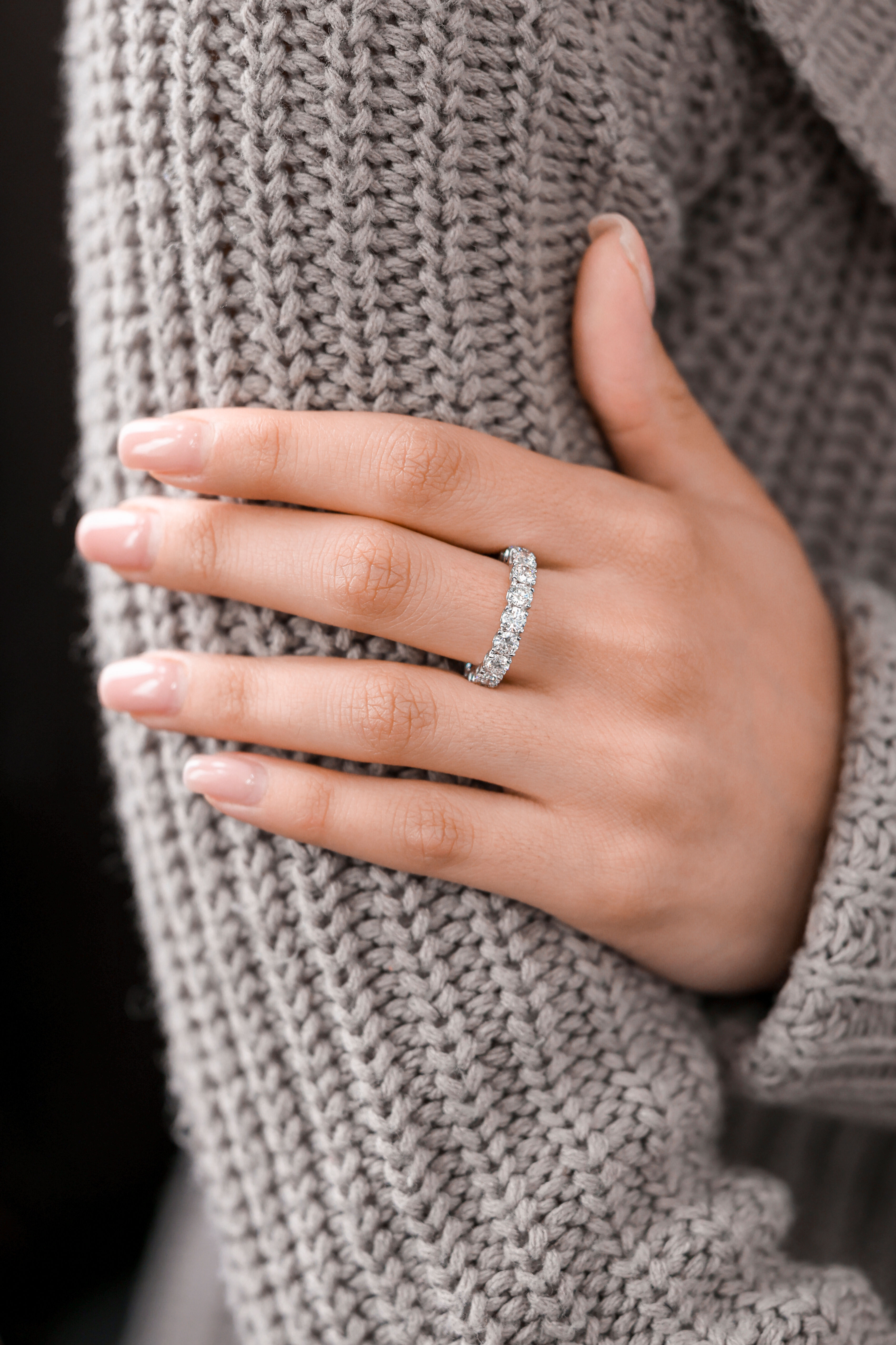 Round Diamond Eternity Band 3.50 cts.