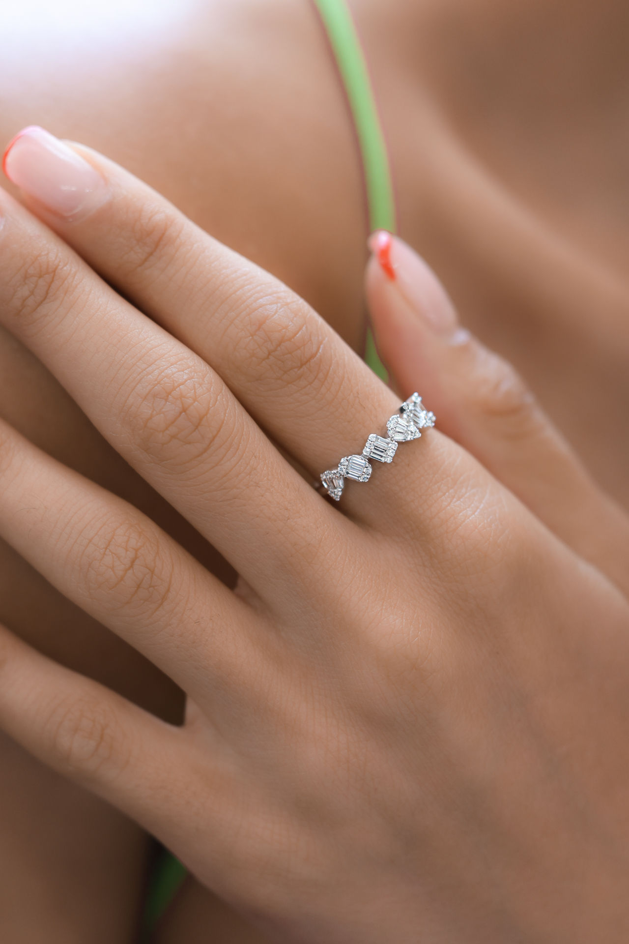 Multi-Shape Diamond Fashion Ring 0.44 cts.