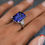 Thumbnail: Emerald Cut Tanzanite Ring 15.91 cts.