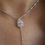 Thumbnail: Lab-Grown Diamond Pear Lariat Necklace 2.57cts.
