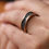 Thumbnail: Black Diamond Men's Band 1.5 cts.