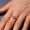 Thumbnail: Pear Diamond Wrap Fashion Ring 1.03 cts.