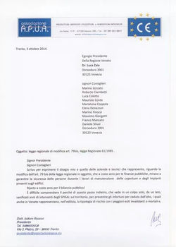 Comunicazione A.P.U.A.