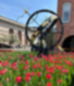 Saratoga Springs Adirondack Trust Downtown Zodiac Globe