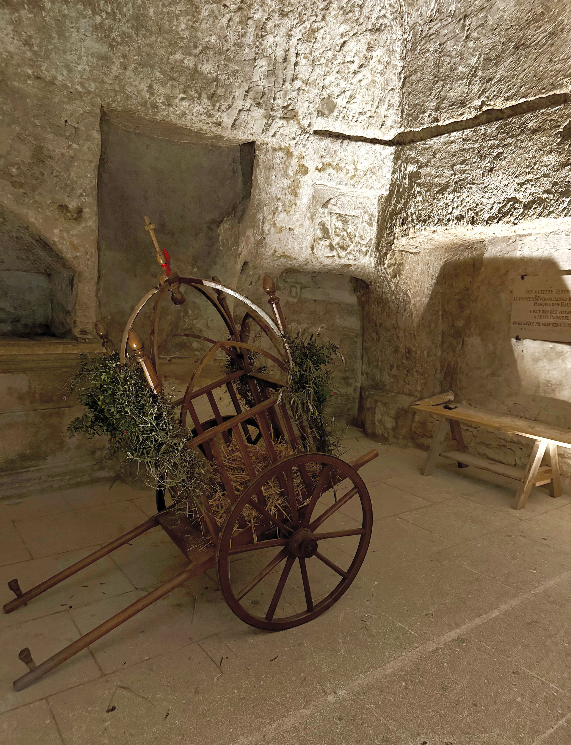 Antique Cart Used in Religious Ceremonies