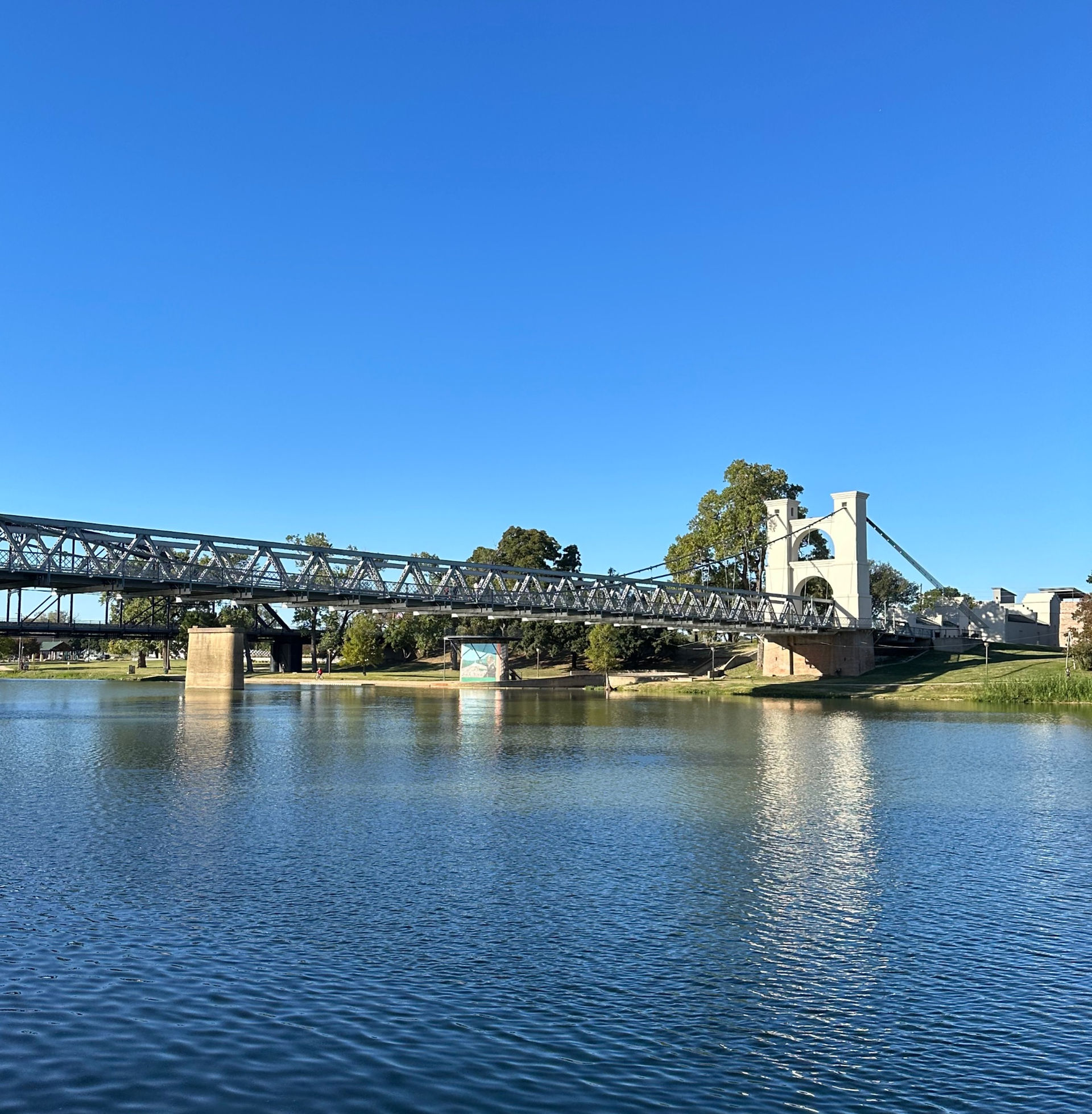 Suspension Bridge Waco Texas