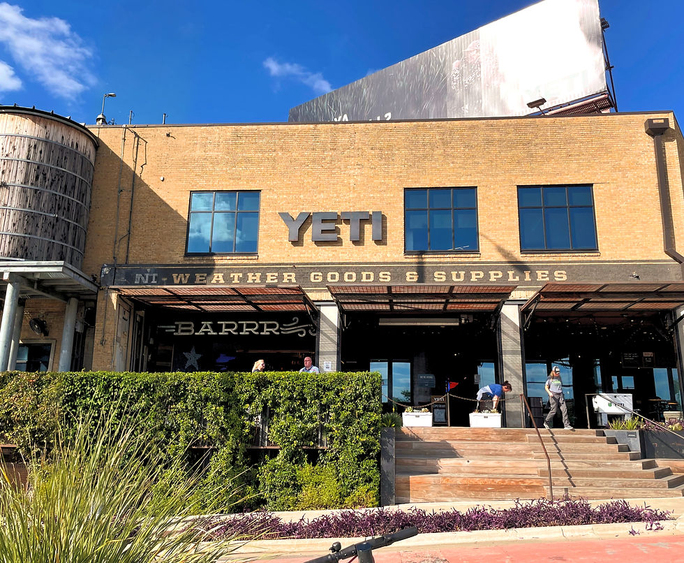Yeti Flagship store in Austin, Texas