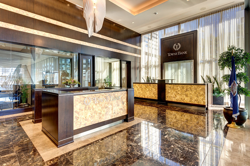 Towne Bank Foyer
