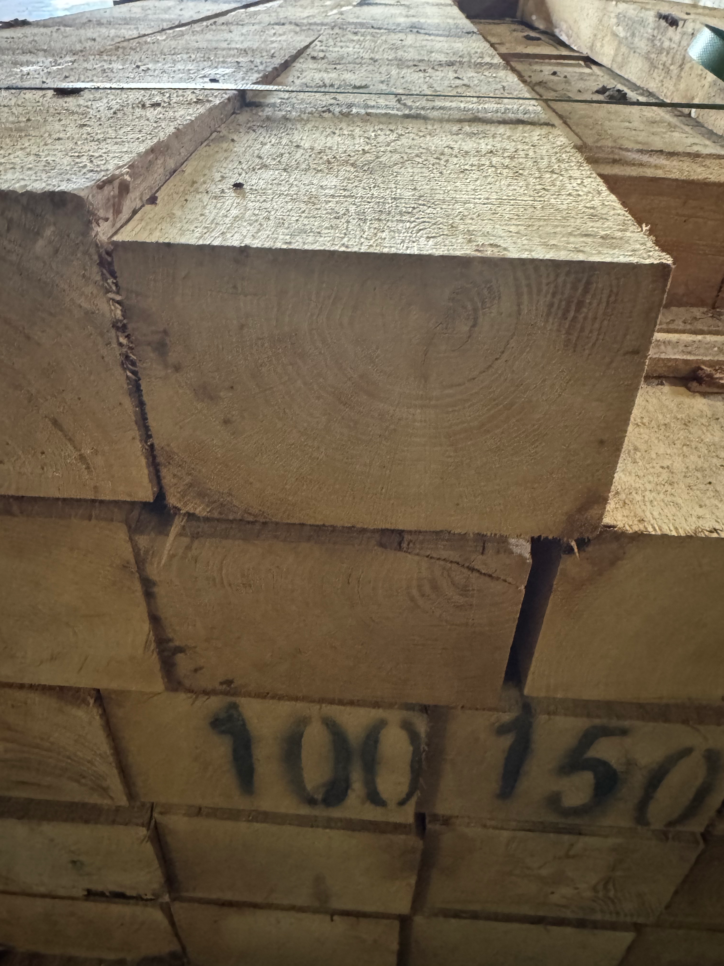 European Green Oak Posts/Beams