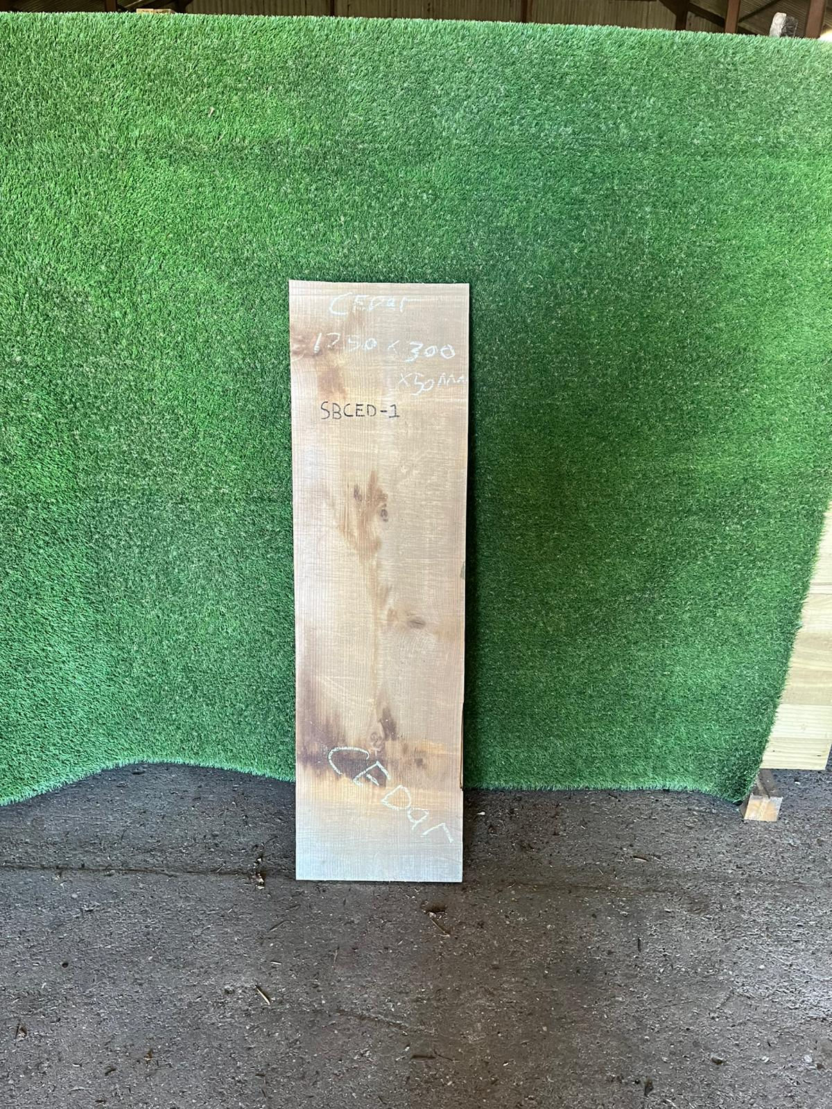 Live Edge Cedar - #SBYCED1