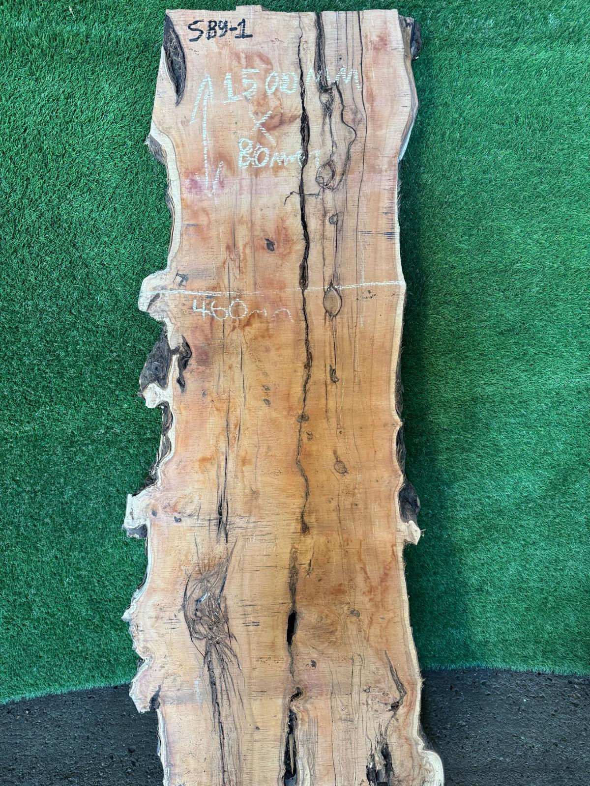 Live Edge Yew Slab - #SBY1