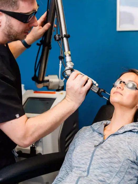 Med spa aesthetic treatment at HD Medical & Aesthetics in Hampstead, NC