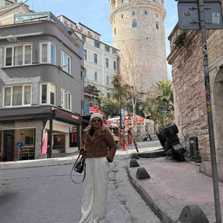Galata Kulesi çevresi sokakları Beyoğlu İstanbul