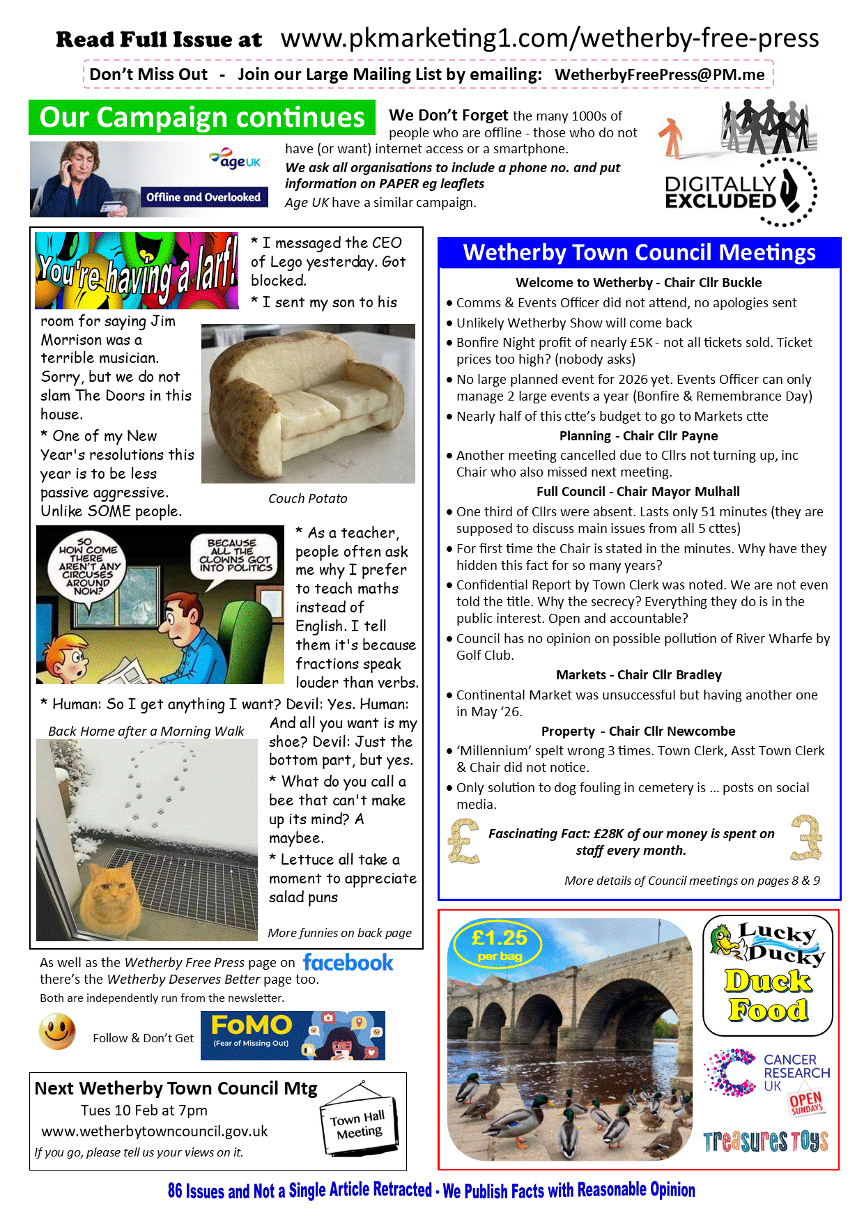ISSUE 87 Page 2 Wetherby Free Press Jan26.gif