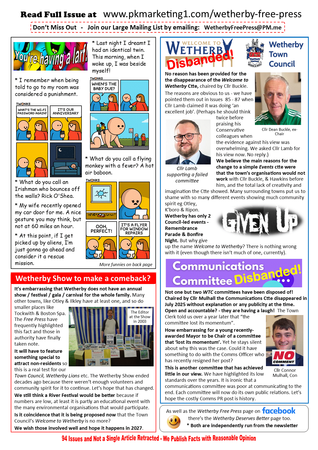 ISSUE 95 Page 2 Wetherby Free Press Sep26.gif