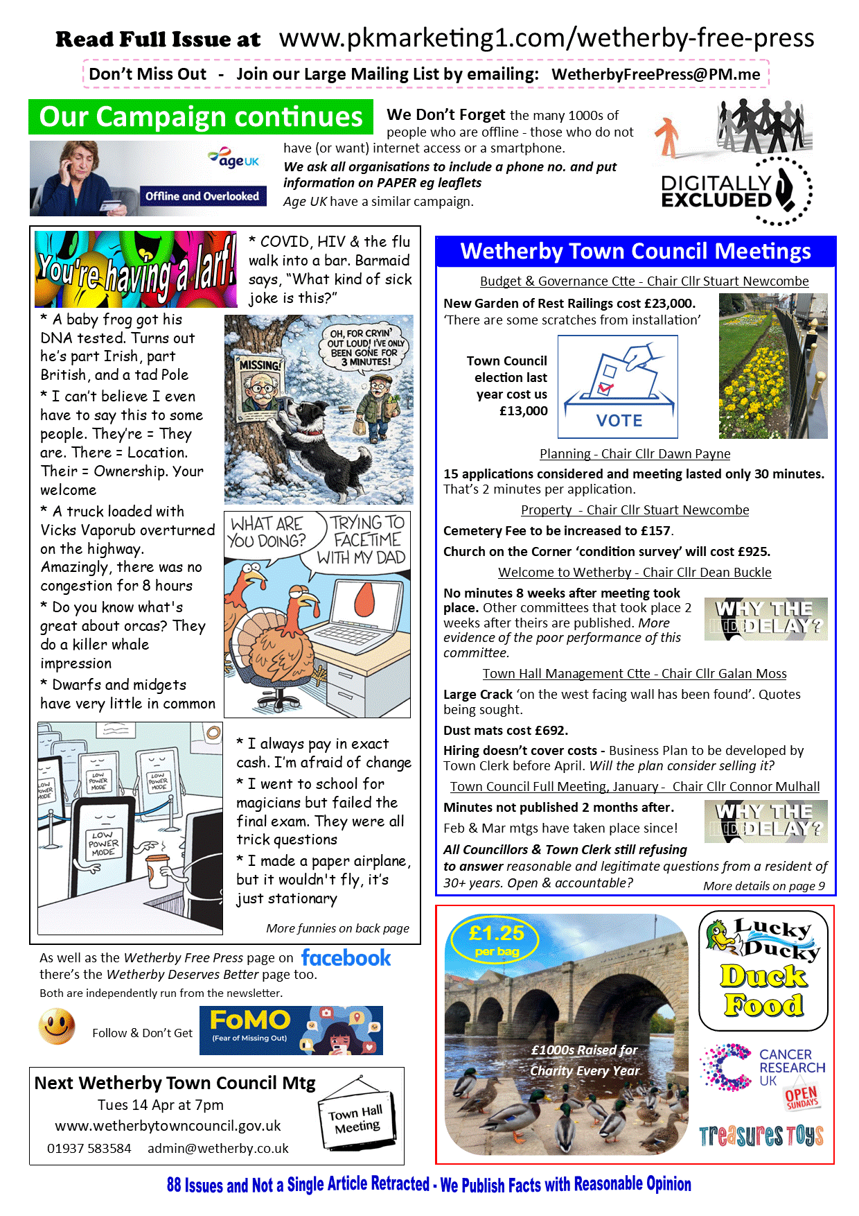 ISSUE 89 Page 2 Wetherby Free Press Mar26.gif