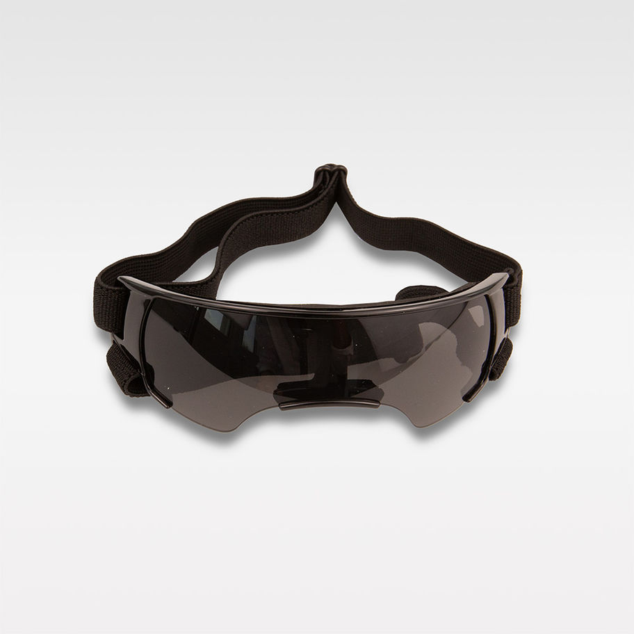 Schwarze VIPDOG Hundesonnenbrille – UV-Schutz für kleine Hunde, stylisch & sicher