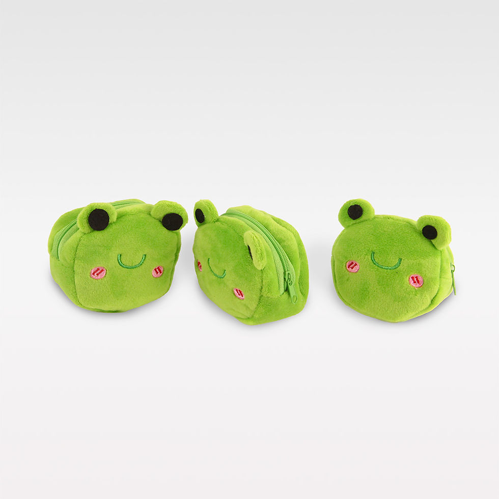 FroschGoodie Tasche – kompakte, grüne Leckerli-Tasche im niedlichen Frosch-Design, ideal für Spaziergänge und Reisen.