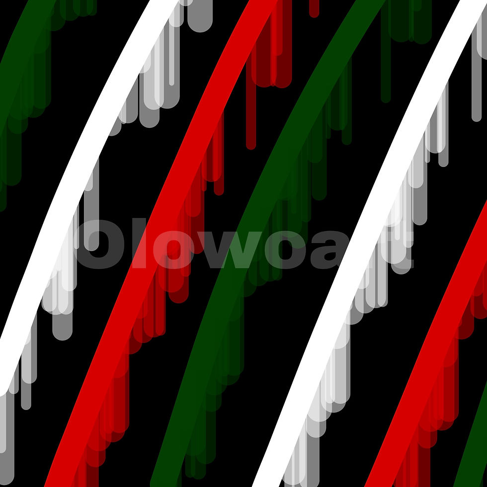 Thumbnail: White red green striped background 