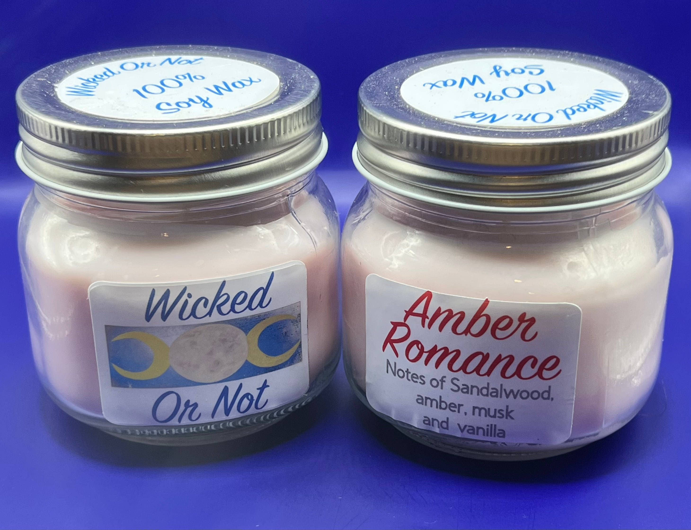 Wicked Or Not, Amber Romance candles