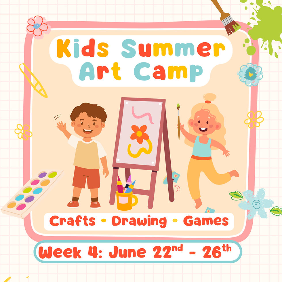 Art Summer Camp: Week 4