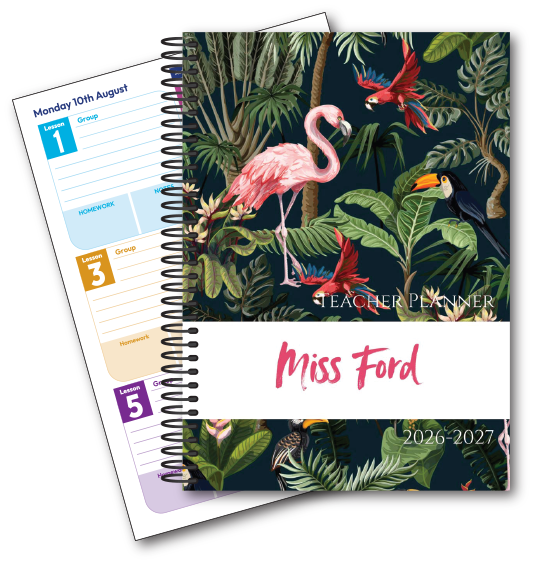Thumbnail: Personalised Custom Designer Teacher Planner