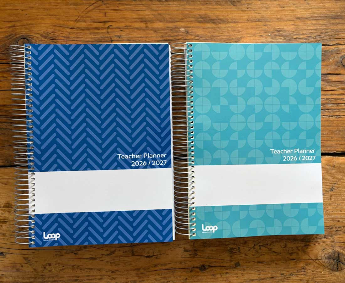 B5 size Teacher Planners