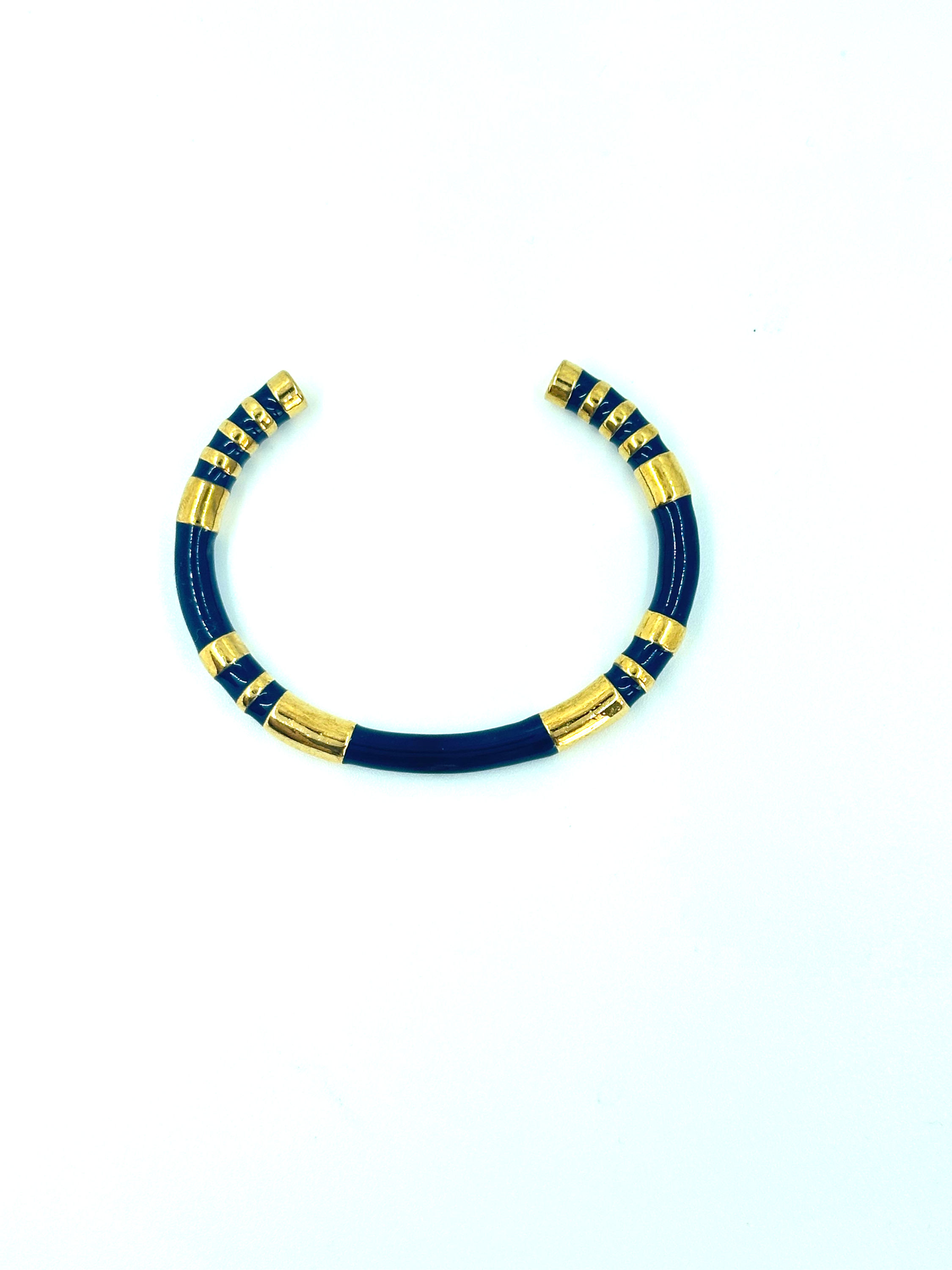 Jonc Burgos bleu navy