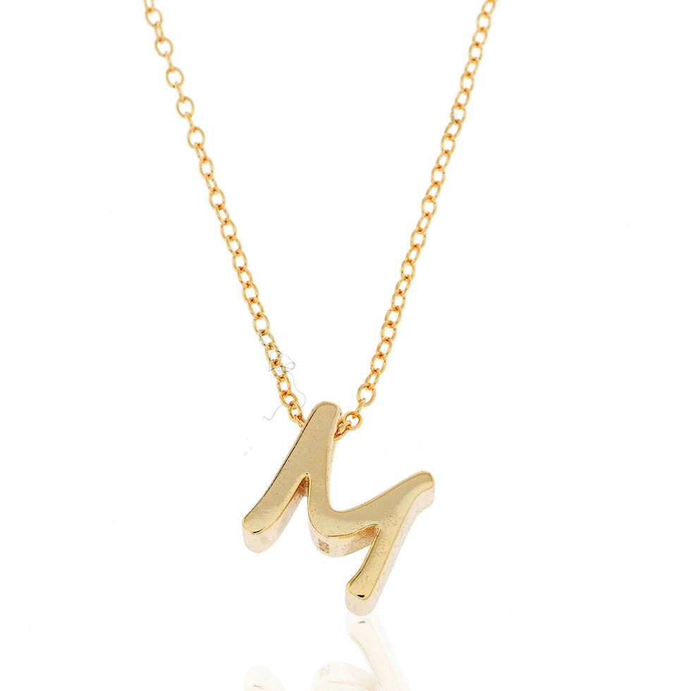Miniature : Collier Lettre