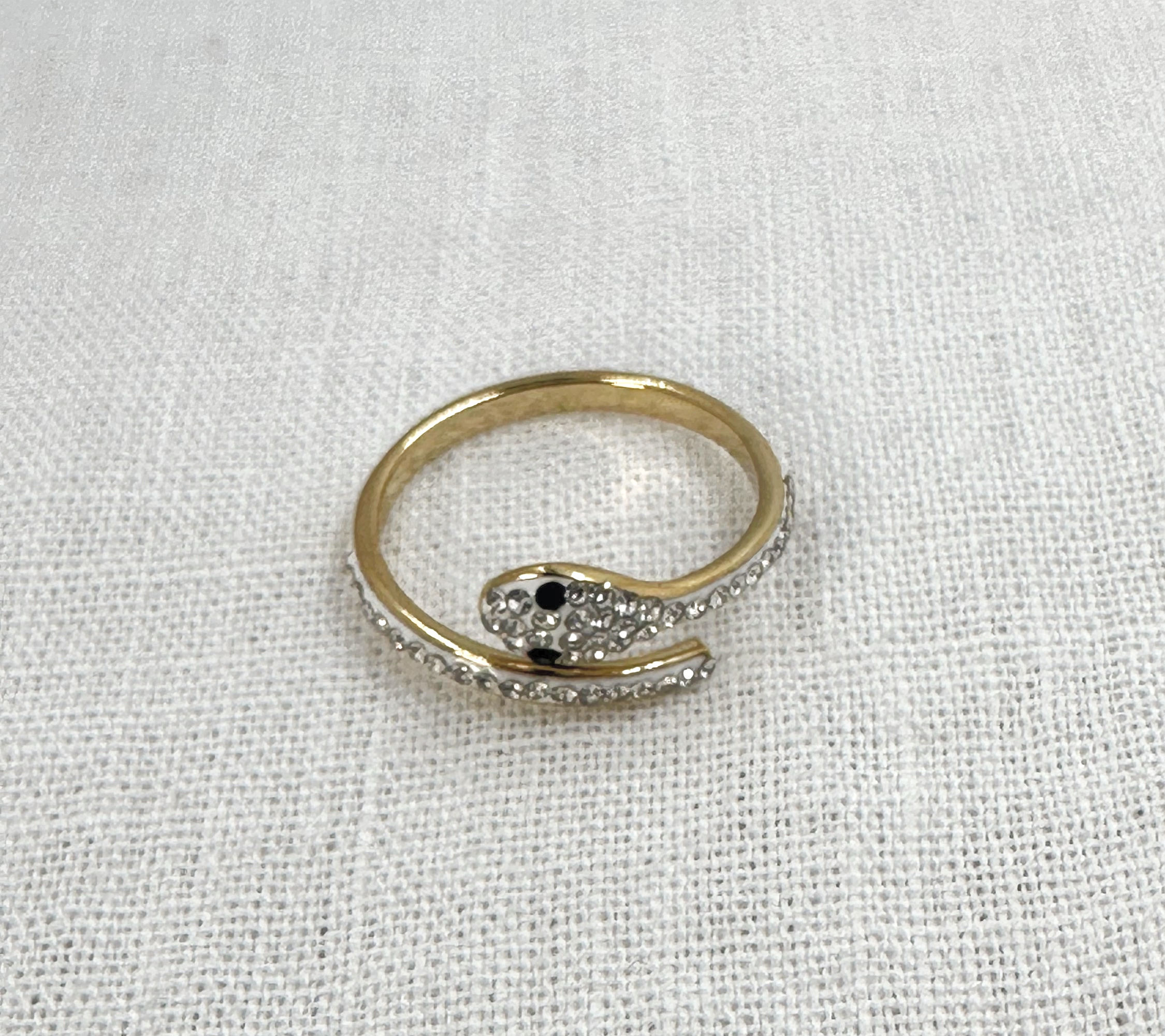 Bague serpent or ou argent