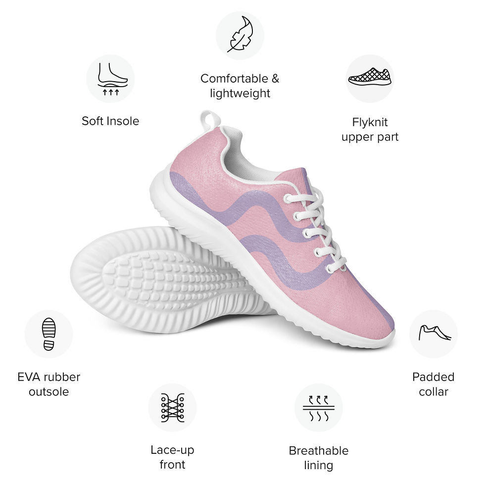 Thumbnail: Women’s Everyday Motion Sneakers, Pink & Purple 