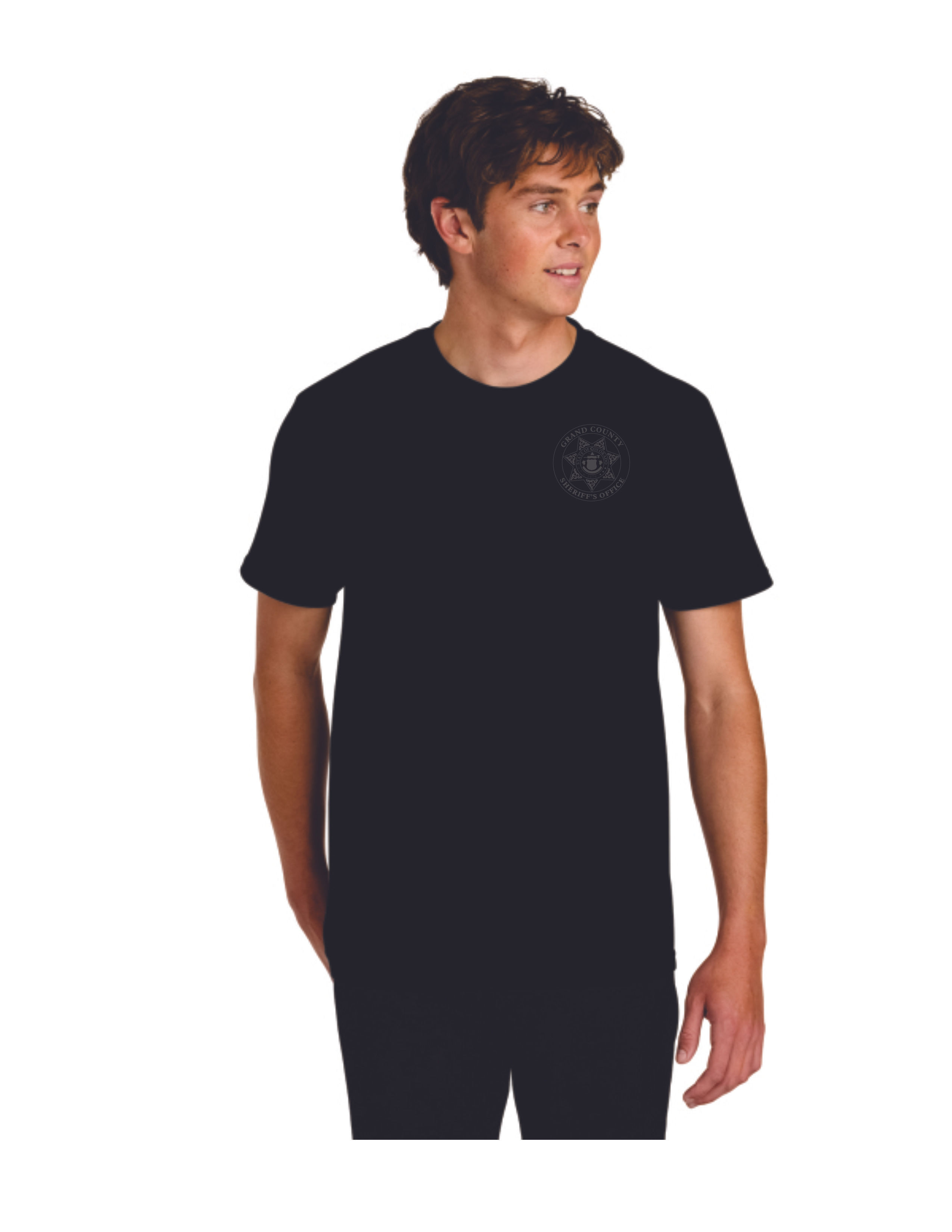 Grand County Sheriff Men's Mid- Weight T shirt