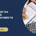 2025–2026 Tax Changes: What You Need to Know 