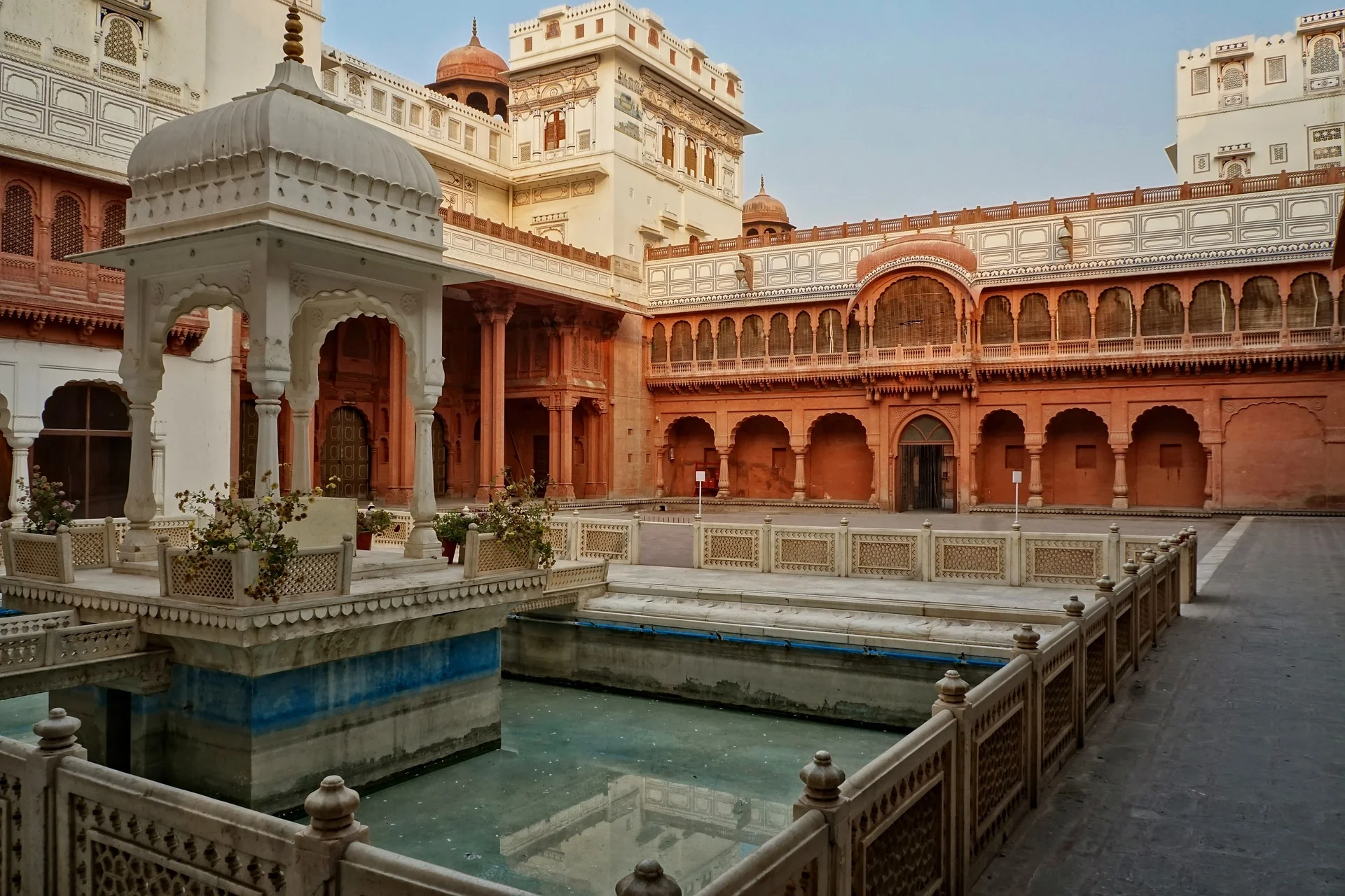 Inside view of Junagarh  Bikaner Fort