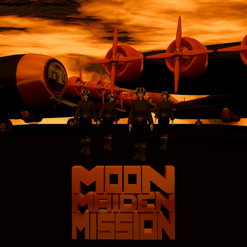 Some new imagery from Moon Maiden Mission