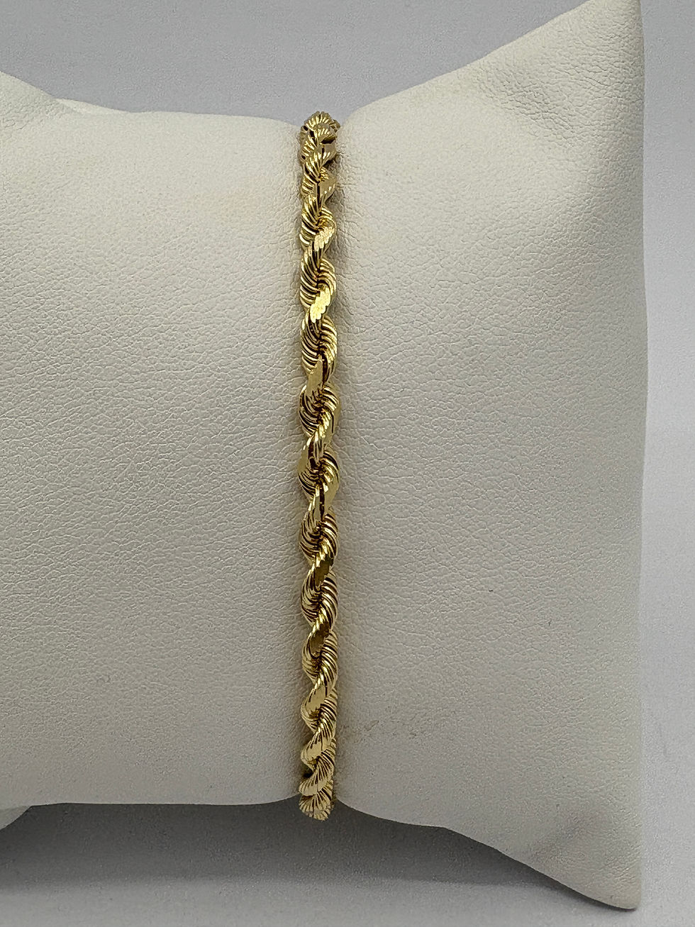 14k Yellow Gold Rope Bracelet