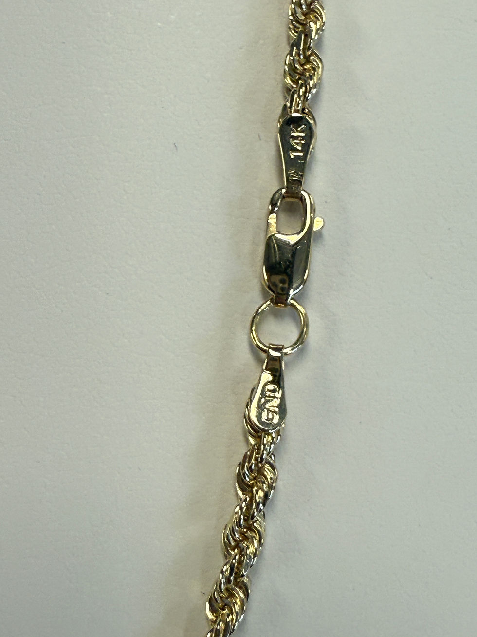 Thumbnail: 14k Solid Yellow Gold Rope Chain – 18 inches