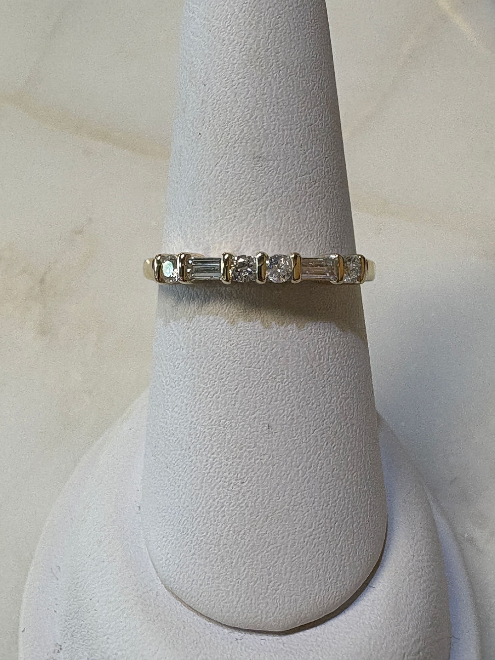 Diamond Wedding Band in 14K Gold