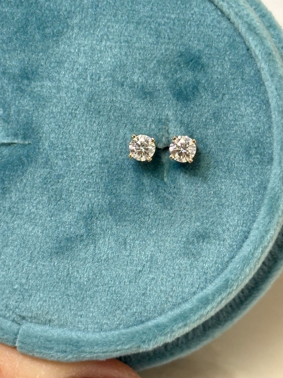 Diamond Stud Earrings