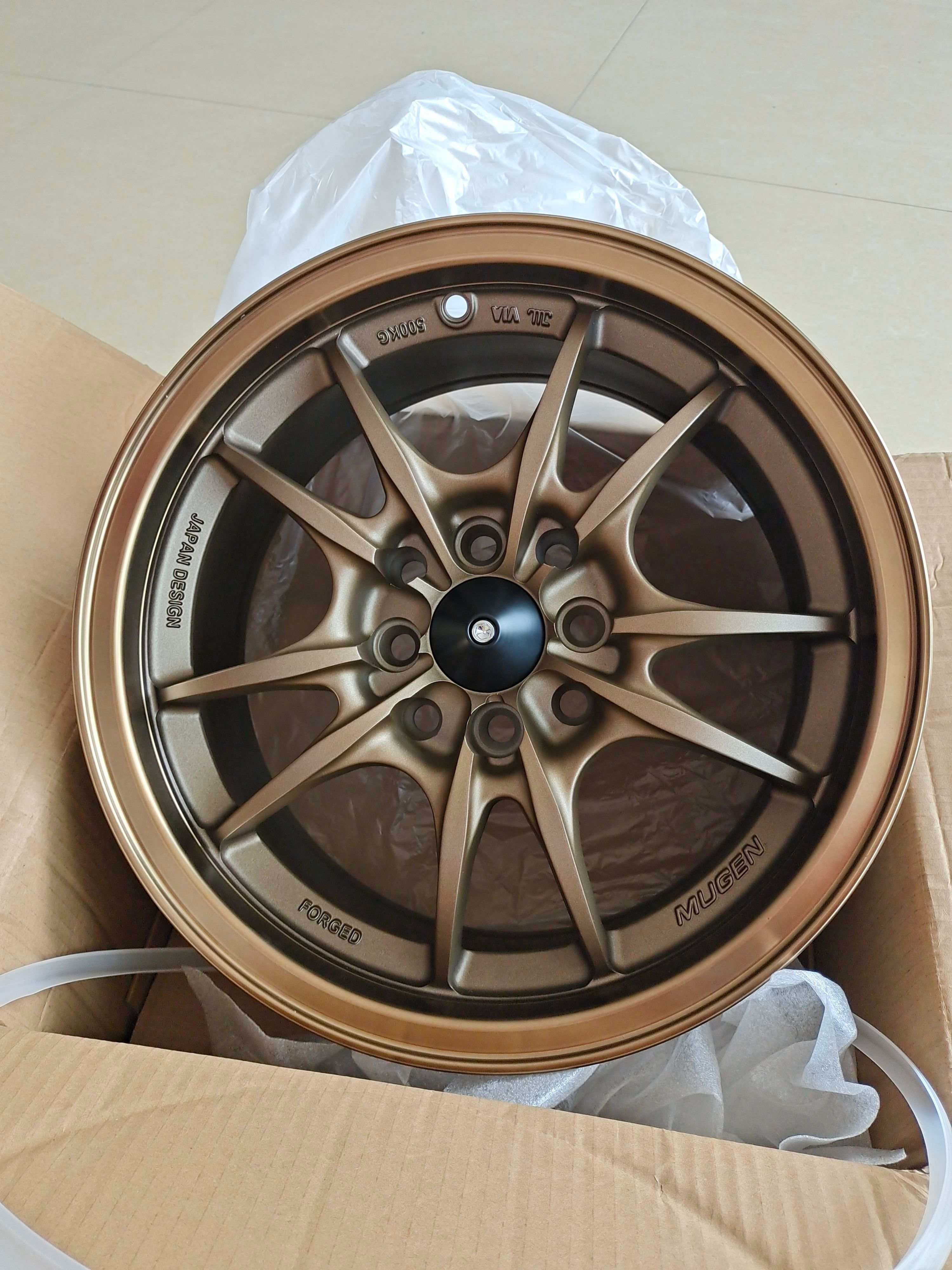 Mugen Mf10 15x7 full set 4x100/114.3 Bronze