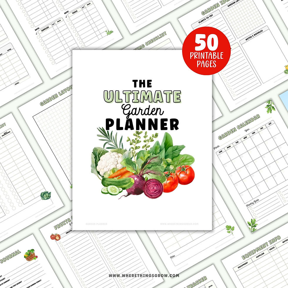 Thumbnail: The Ultimate Garden Planner Printable