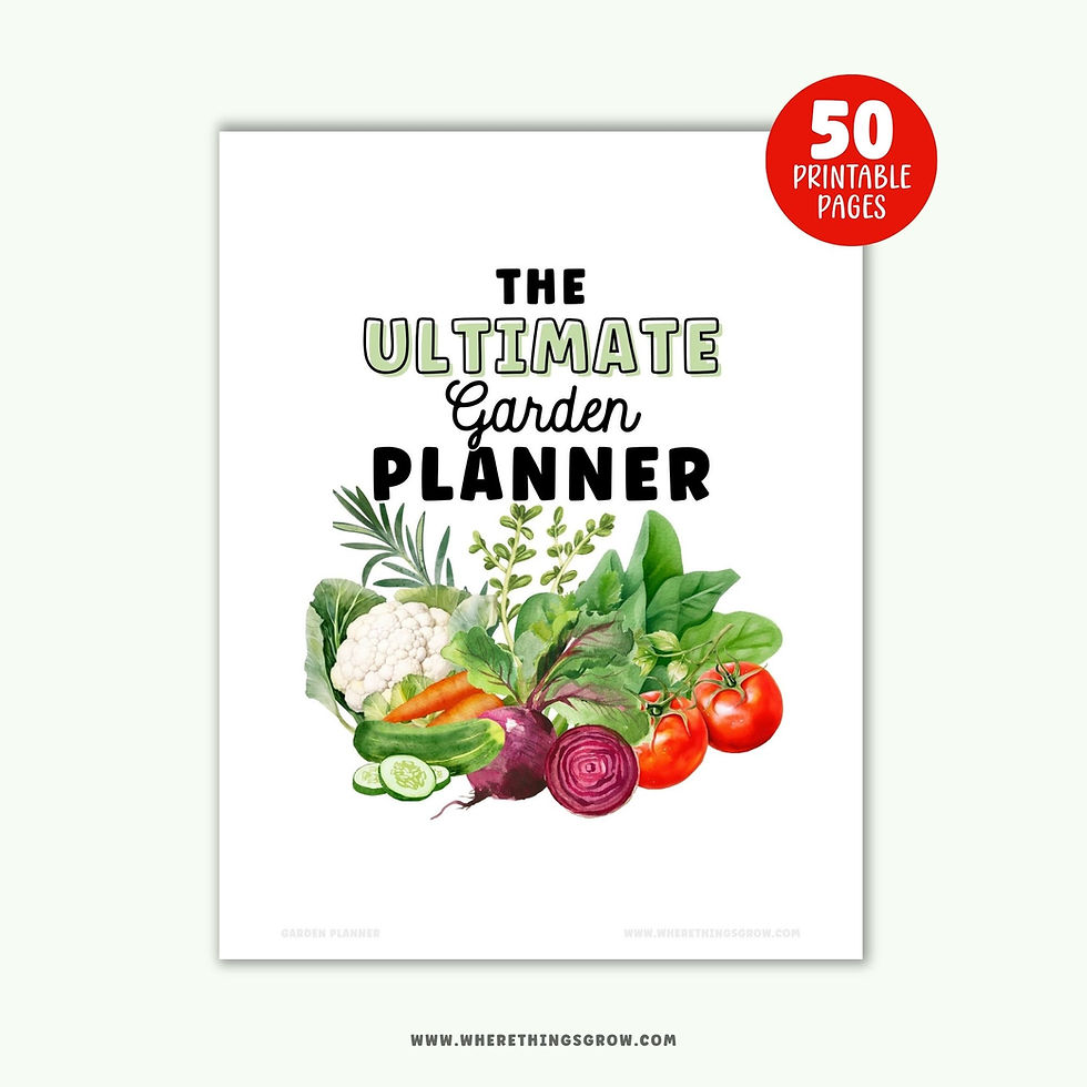 Thumbnail: The Ultimate Garden Planner Printable