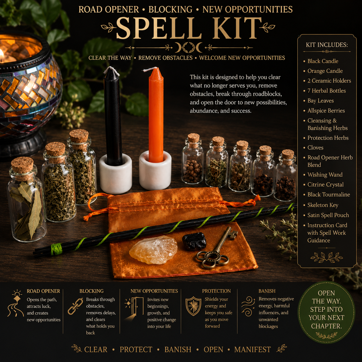 Road Opener Spell Kit