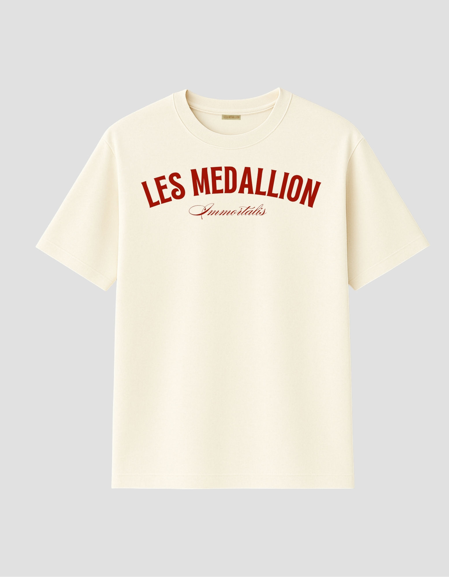 Ivory Shadow Frame T-Shirt