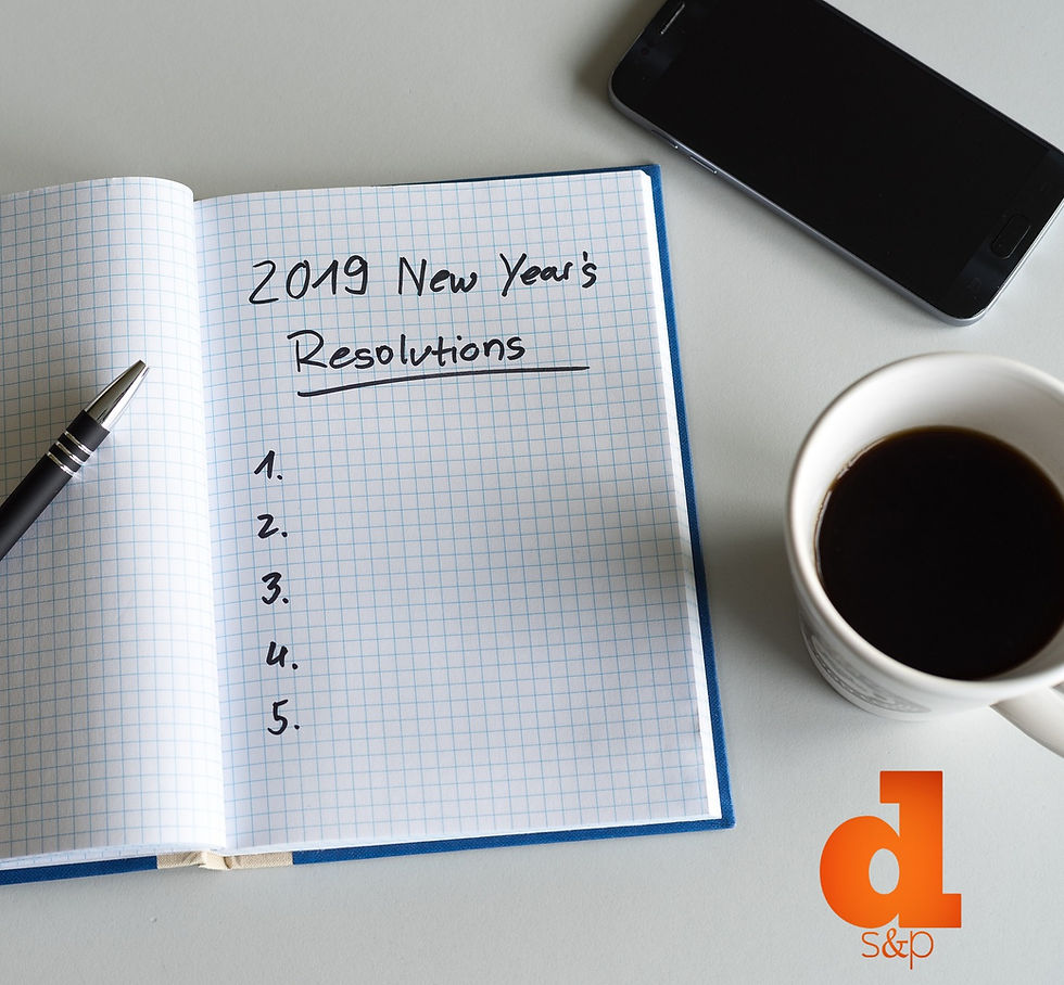 Start The Year Off With DS&P - Business Resolutions