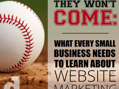 If You Build It, They Will not Come: What Every Business Needs To Learn About Website Marketing